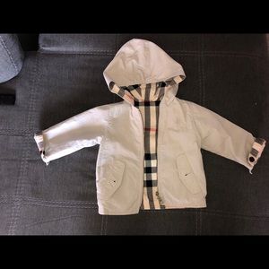 Toddler Burberry reversible jacket